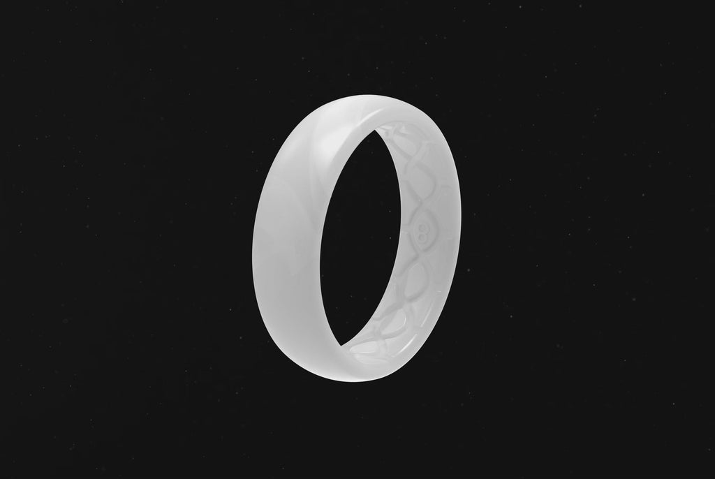 Retro Floral Thin Ring