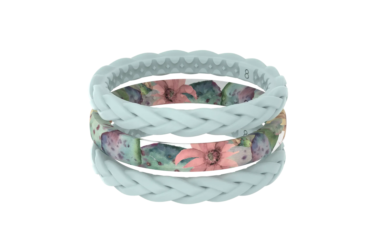 Cactus Bloom - Stackable Ring