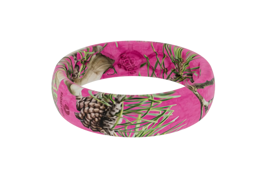 Mossy Oak Country Roots - Hot Pink Camo Thin Ring