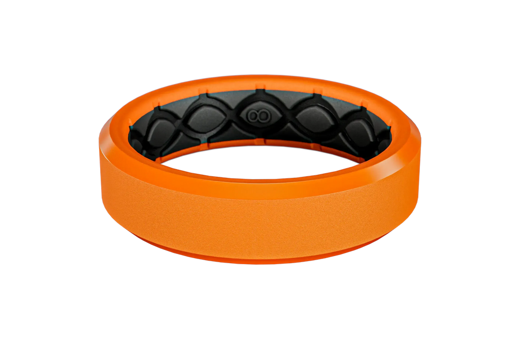 Zeus Edge Blaze Orange Thin Ring